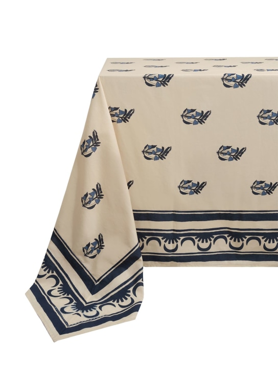 Johanna Ortiz: Cotton table cloth - Blue - ecraft_3 | Luisa Via Roma
