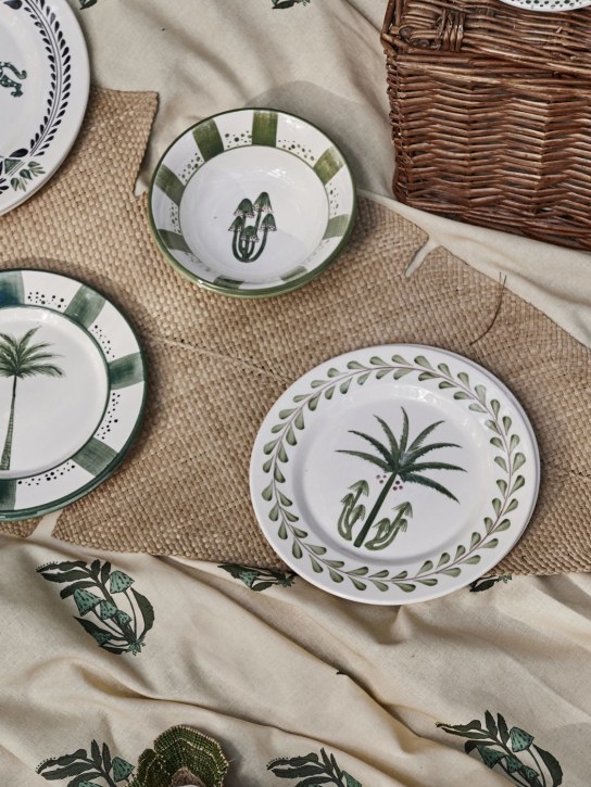 Johanna Ortiz: Set: 3 Platzdeckchen „Iraca Palm“ - Beige - ecraft_1 | Luisa Via Roma