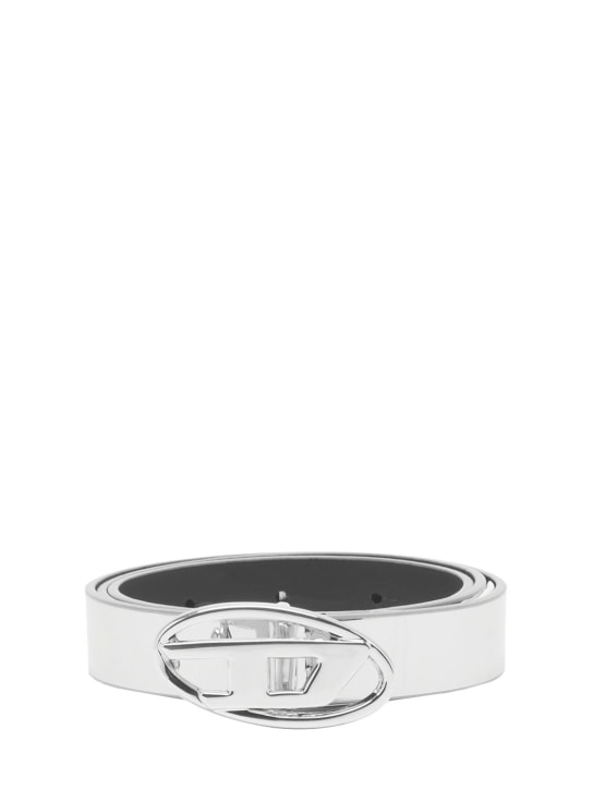 Diesel: 2cm 1DR metallic belt - women_0 | Luisa Via Roma