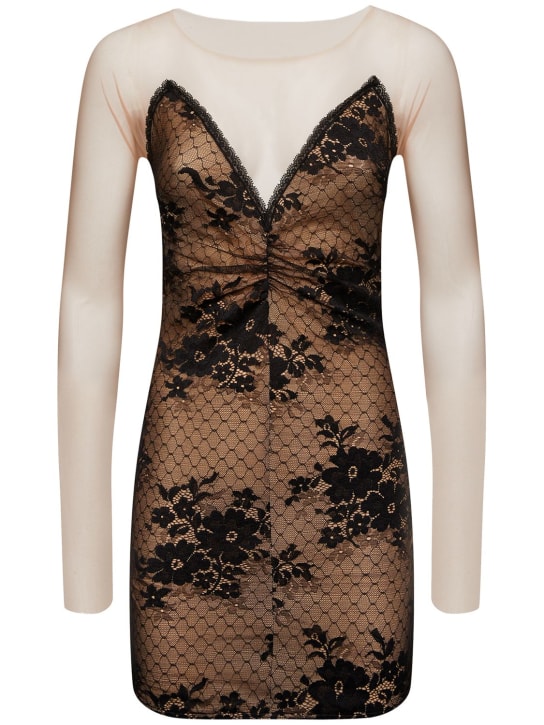 N21 capsule louise lace mini dress Wolford Women Luisaviaroma