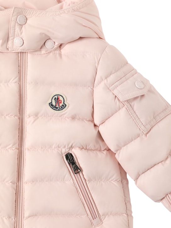 Moncler: Jules 다운 재킷 - 라이트 핑크 - kids-girls_1 | Luisa Via Roma