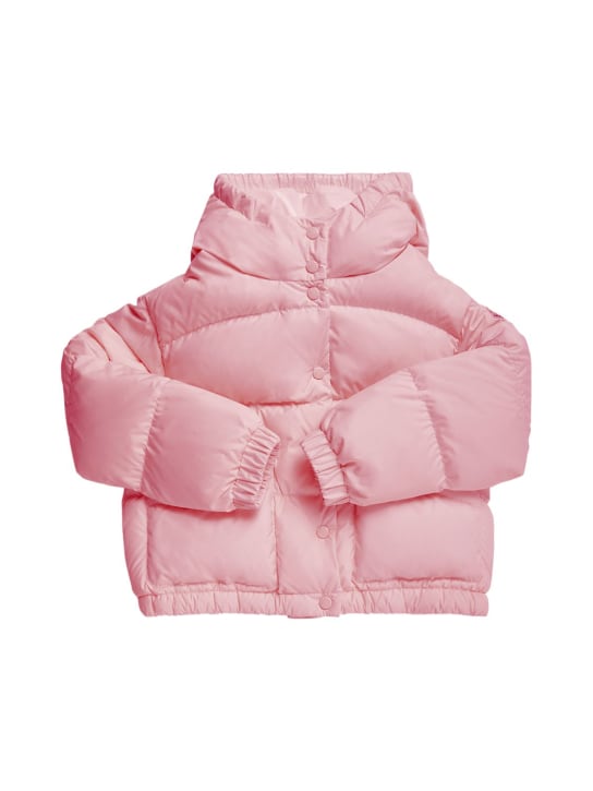 Moncler: Ebre羽绒服 - Medium Pink - kids-girls_0 | Luisa Via Roma