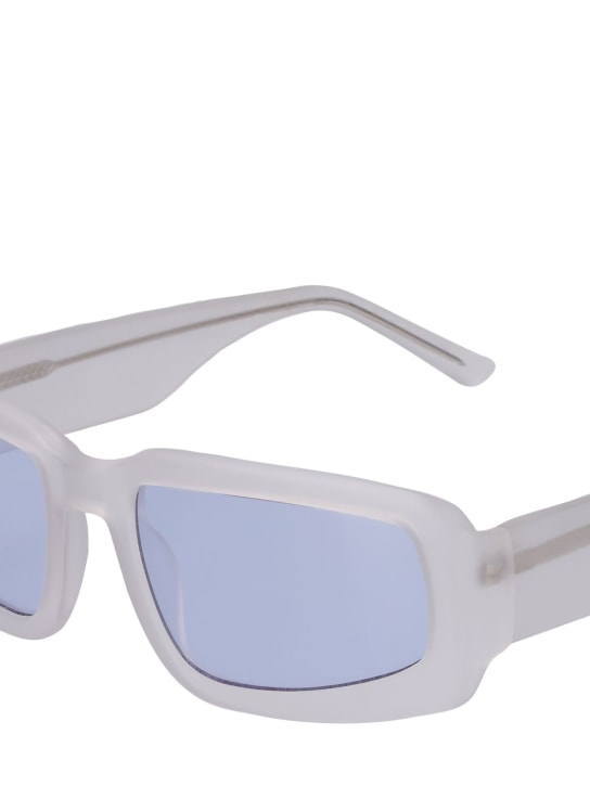 A BETTER FEELING: Soto-II Matte Glacial sunglasses - Grey/Blue - women_1 | Luisa Via Roma