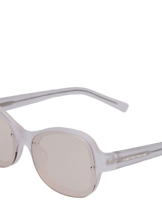 A BETTER FEELING: Iris Matte Glacial sunglasses - Grey/Amber - men_1 | Luisa Via Roma