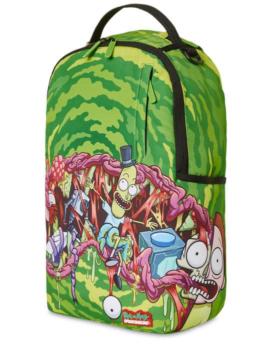SPRAYGROUND: Zaino Rick e Morty in tela stampata - kids-boys_1 | Luisa Via Roma