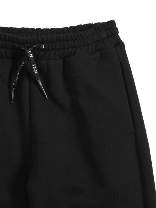 N°21: Pantaloni in felpa di cotone con logo - kids-girls_1 | Luisa Via Roma
