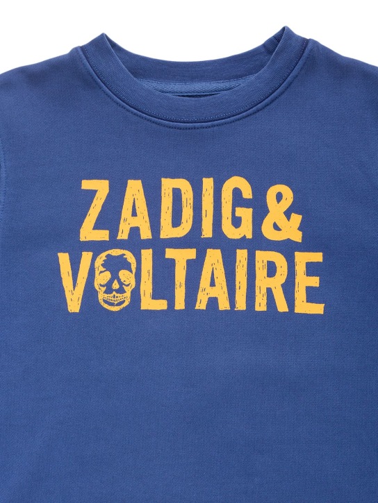 Zadig&Voltaire: Printed cotton sweatshirt - kids-boys_1 | Luisa Via Roma