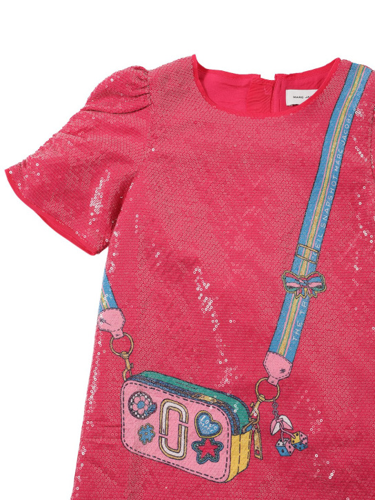 Marc Jacobs: Vestito stampato con paillettes - kids-girls_1 | Luisa Via Roma