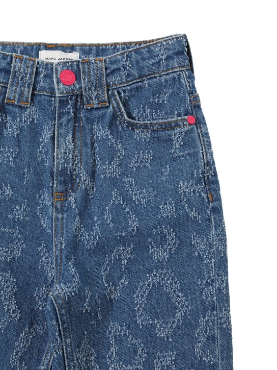 Marc Jacobs: Printed denim cotton jeans - kids-girls_1 | Luisa Via Roma