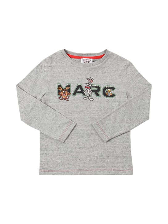 Marc Jacobs: Looney Tunes cotton t-shirt - Grau - kids-boys_0 | Luisa Via Roma