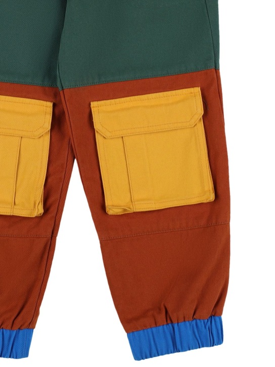 Stella Mccartney Kids: Pantaloni in cotone organico - Multicolore - kids-boys_1 | Luisa Via Roma