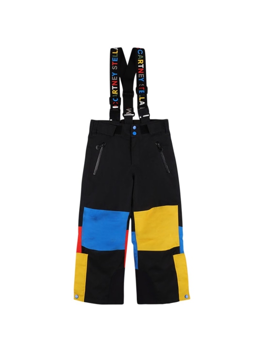 Stella Mccartney Kids: Pantalones de esquí acolchados de nylon - Multicolor - kids-boys_0 | Luisa Via Roma