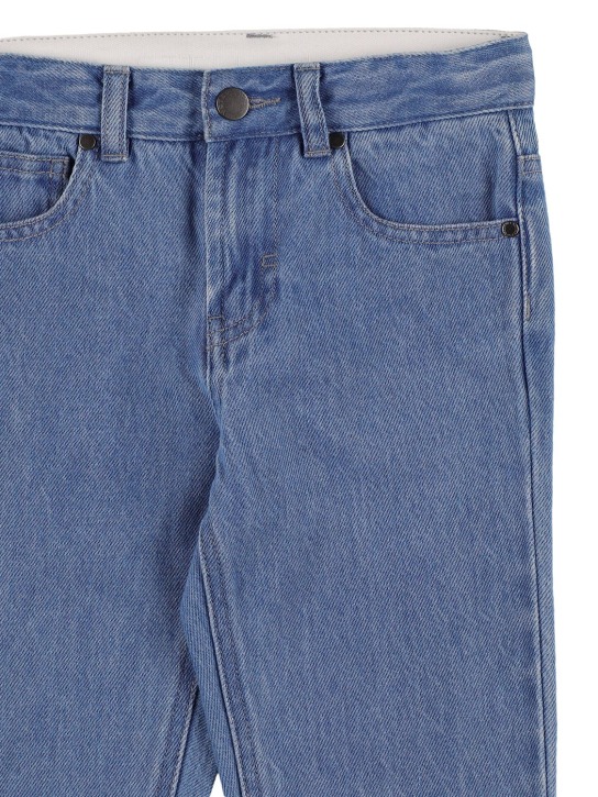 Stella Mccartney Kids: Jeans de denim de algodón orgánico - Denim - kids-boys_1 | Luisa Via Roma