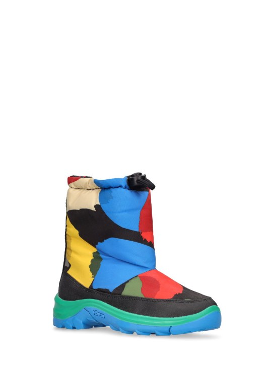 Stella Mccartney Kids: Nylon snow boots - Multicolor - kids-girls_1 | Luisa Via Roma