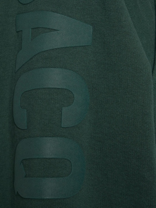 Jacquemus: Felpa Le Hoodie Typo in cotone - men_4 | Luisa Via Roma