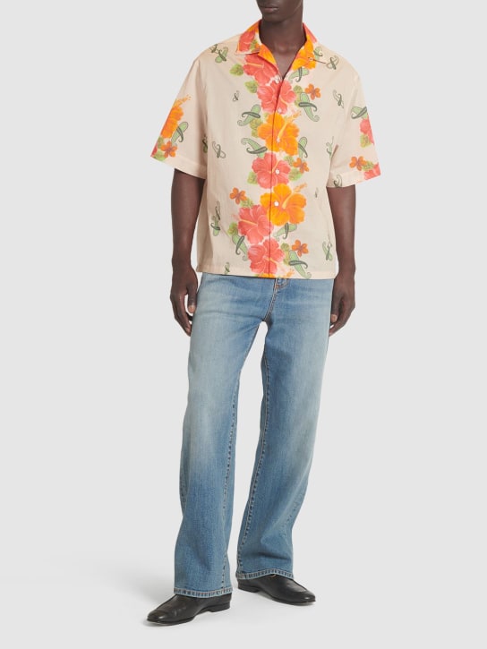 Etro: Floral bowling shirt - men_1 | Luisa Via Roma