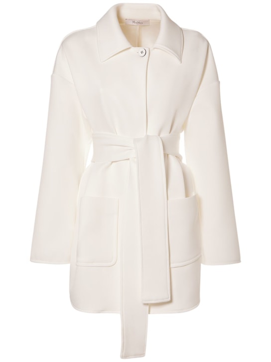 Short hotsell belted coat