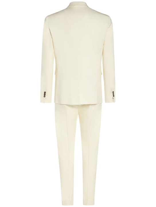 Dsquared2: Einreihiger Baumwollanzug in Berlin-Passform - men_5 | Luisa Via Roma