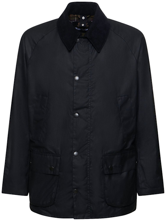 BARBOUR: Jacke aus gewachster Baumwolle "Abby" - men_0 | Luisa Via Roma