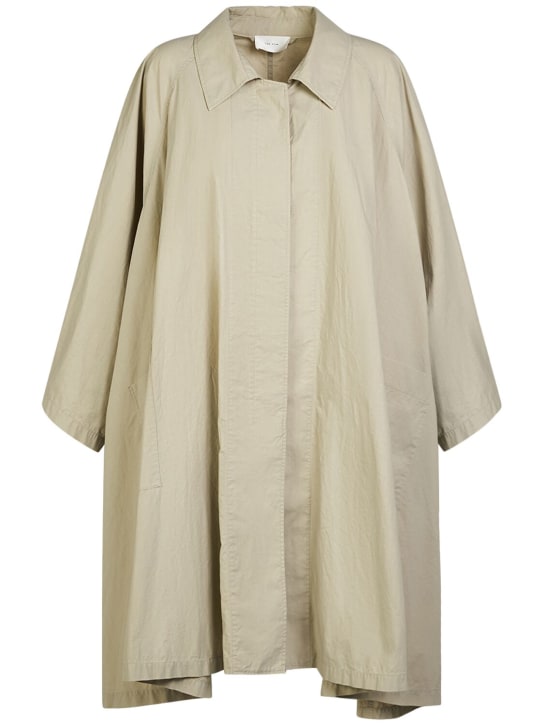 Leinster cotton trench coat The Row Women Luisaviaroma