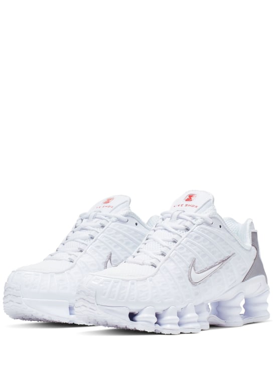 Nike: Sneakers Shox TL - White/White-met - women_1 | Luisa Via Roma