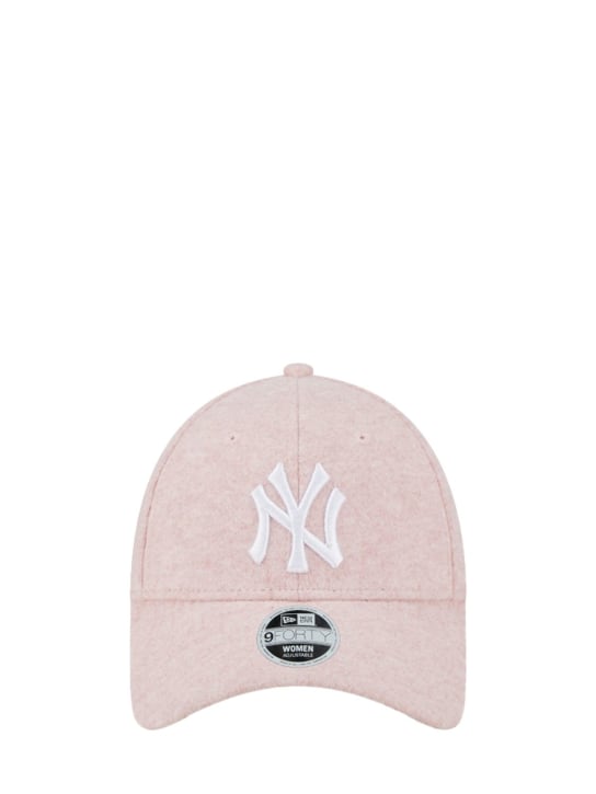New Era: 9Forty NY Yankees felt cap - Pink/White - women_0 | Luisa Via Roma