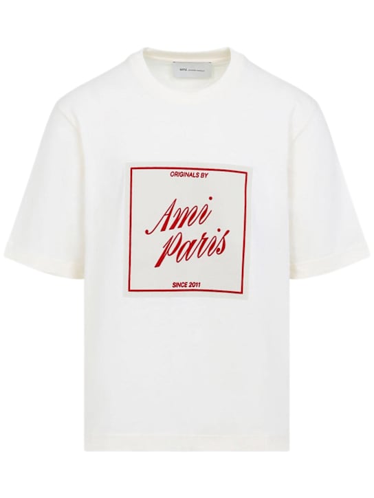 Originals Logo T-shirt - Ami Paris - Men | Luisaviaroma