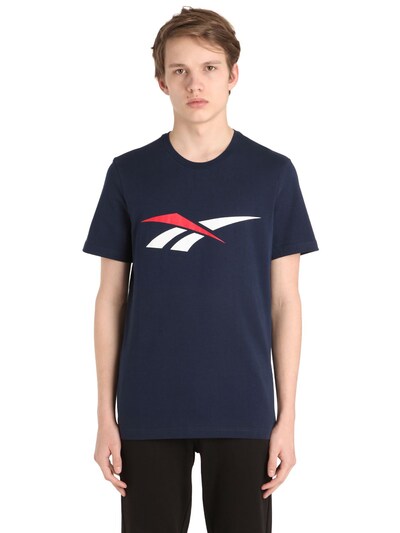 camiseta reebok classic azul