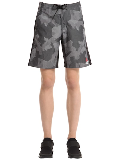 reebok crossfit shorts camo