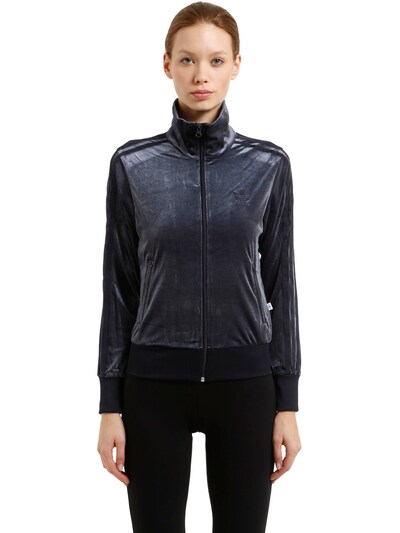 adidas originals firebird velvet track top adidas originals firebird velvet track top
