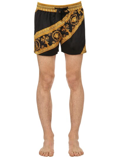 versace pajama shorts