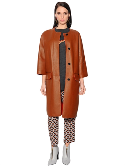 marni leather jacket