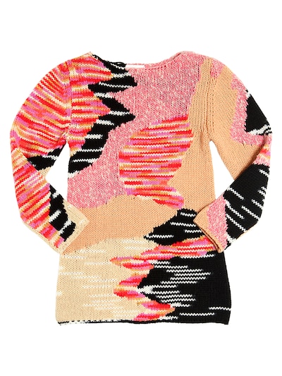 multi color sweater dress