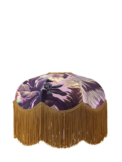 House Of Hackney Limerence Tilia Cotton Velvet Lampshade Multicolor Luisaviaroma