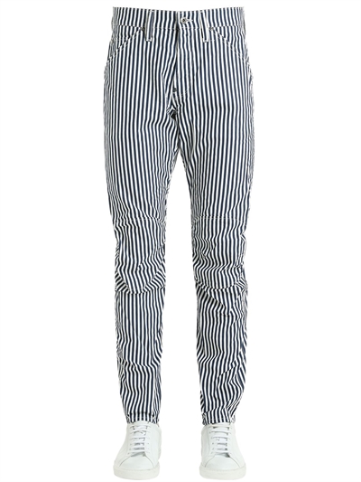 men's hickory stripe jeans