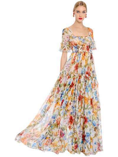 Silk Chiffon Dress
