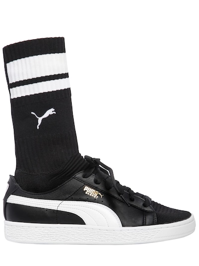 basket chaussette puma