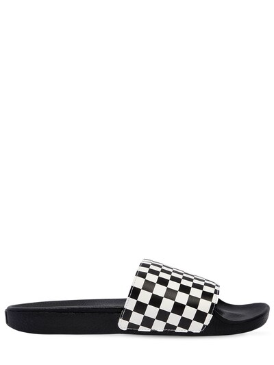 vans checkerboard sandals