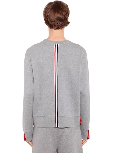 thom browne grey sweatshirt