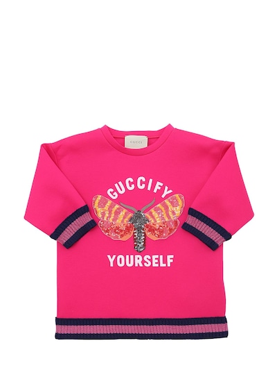 gucci butterfly sweatshirt