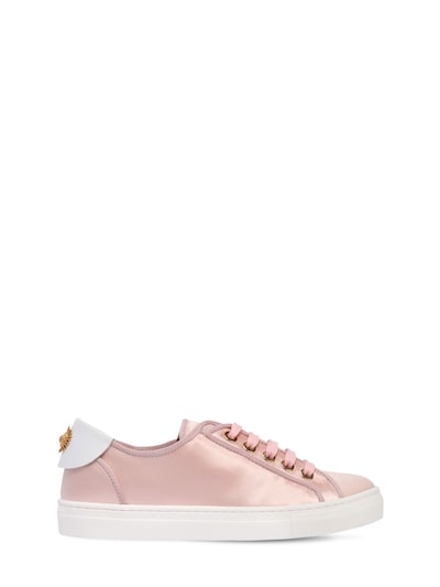 Aquazzura - sneaker satin sneakers - Pink | Luisaviaroma