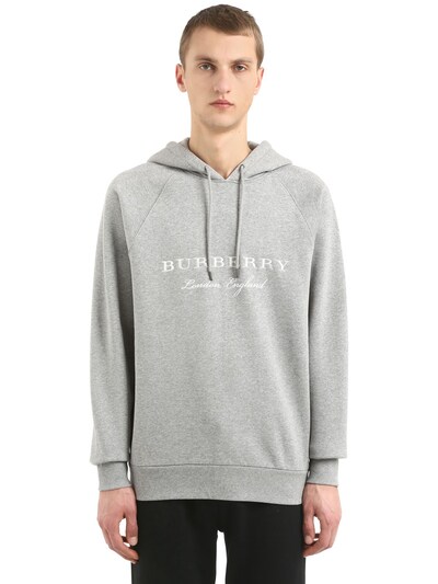 burberry embroidered hooded