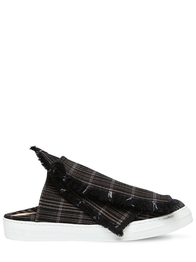 canvas mule sneakers