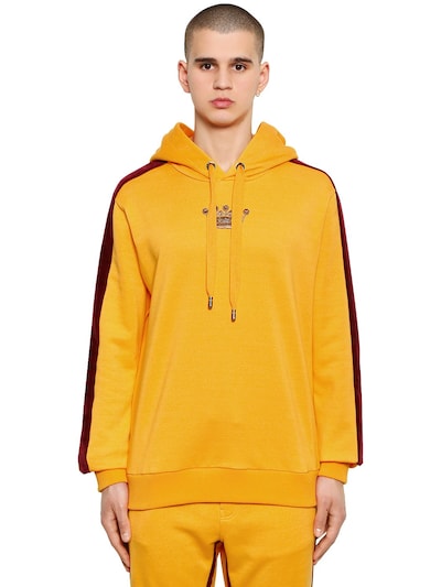 dolce gabbana yellow hoodie