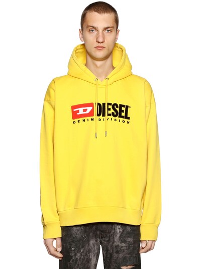 diesel yellow sweatshirt