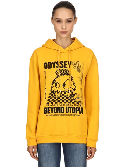 alexander mcqueen yellow hoodie