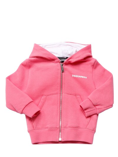 dsquared zip up hoodie