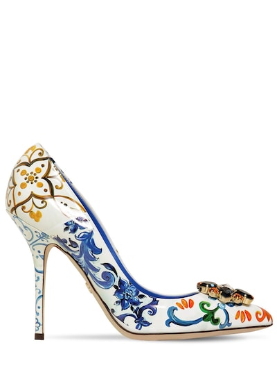 Dolce and Gabbana Jewel Toe Heels