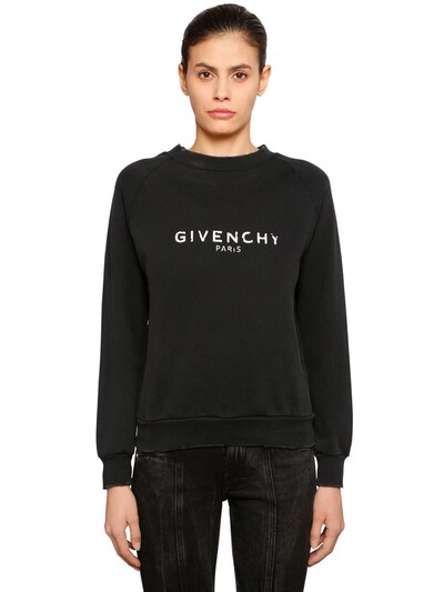 givenchy vintage logo sweatshirt