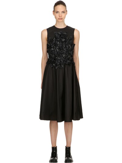 moncler black dress